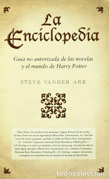 Livros em segunda m&atilde;o: La Enciclopedia Diccionario Harry Potter- 9788466646192