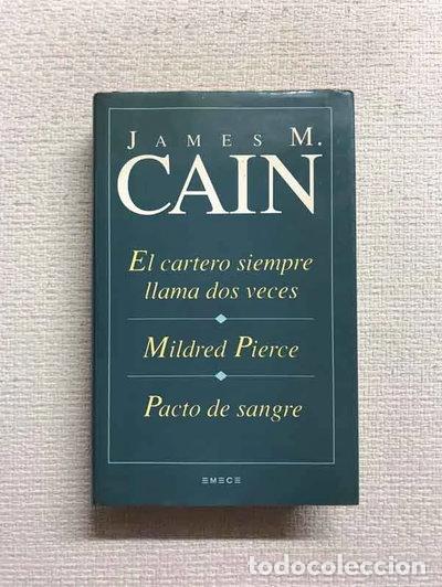 Libri di seconda mano: El cartero siempre llama dos veces, Mildred Pierce, Pacto de sangre- 9788478880645