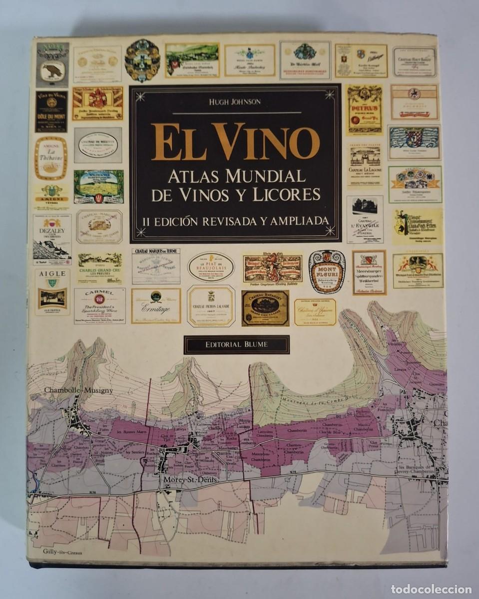 Libros: LIBRO EL VINO ATLAS MUNDIAL DE VINOS Y LICORES