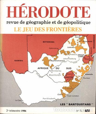 Livres: H&eacute;rodote n&deg; 41: Le jeu des fronti&egrave;res- 9782707116185