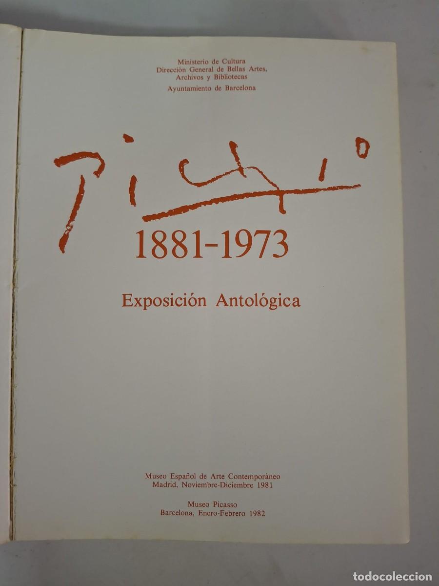 Libros: LIBRO PICASSO EXPOSICION ANTOLOGICA - Foto 2