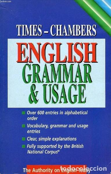 Livros em segunda m&atilde;o: Times-Chambers English Grammar & Usage- 9789810137441