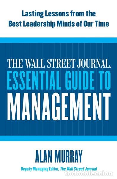 Libros: The Wall Street Journal Essential Guide to Management- 9780061840333