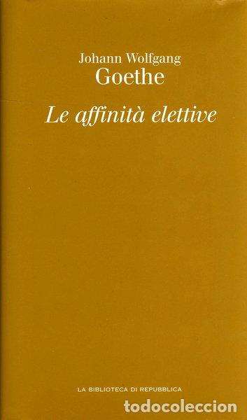 books: Le affinit&agrave; elettive- 9788889145104