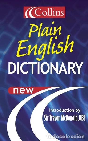Libros: Collins Plain English Dictionary- 9780007109180