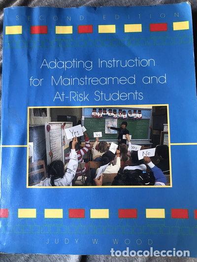Livros em segunda m&atilde;o: Adapting Instruction for Mainstreamed and At-Risk Students- 9780675214216