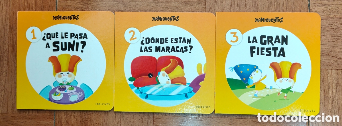 Libri di seconda mano: Momicuentos � 1 A&ntilde;o � 3 Vol&uacute;menes (Primer, Segundo y Tercer Trimestre) � Edelvives - Sof&iacute;a Dom&iacute;ngue