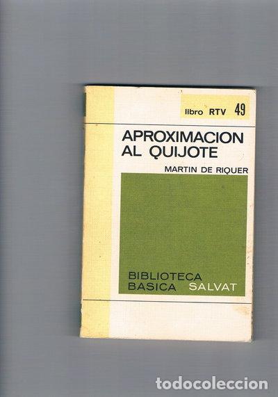 Libros: Aproximaci&oacute;n al Quijote- 9788430770557