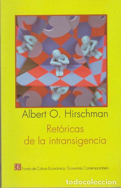 Libri di seconda mano: Ret&oacute;ricas de la intransigencia- 9789681635633