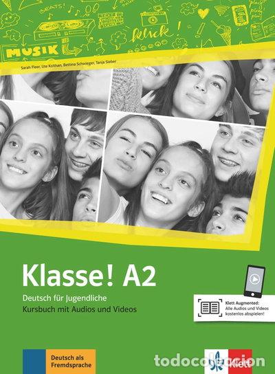 Libros: Klasse! A2, libro del alumno + audio + video- 9783126071314