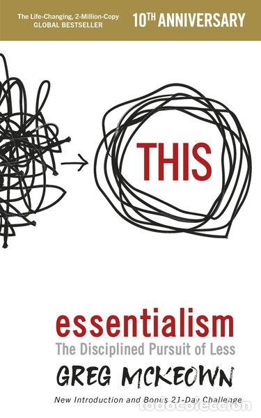 books: Essentialism: The Disciplined Pursuit of Less- 9780753555163