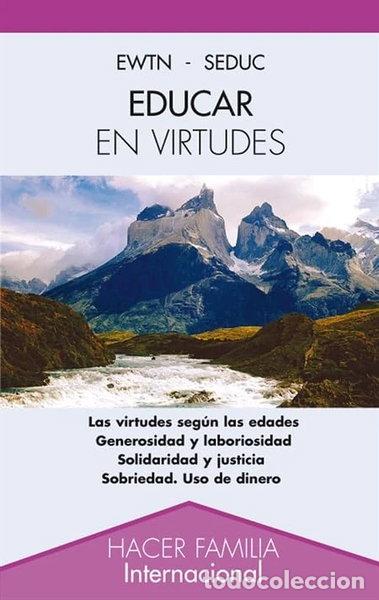books: Educar en virtudes- 9788498401110