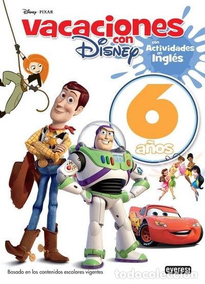 Libros: Vacaciones con Disney. 6 a&ntilde;os- 9788444146423