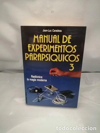 B&uuml;cher: Manual de experimentos paraps&iacute;quicos 3- 9788427012820