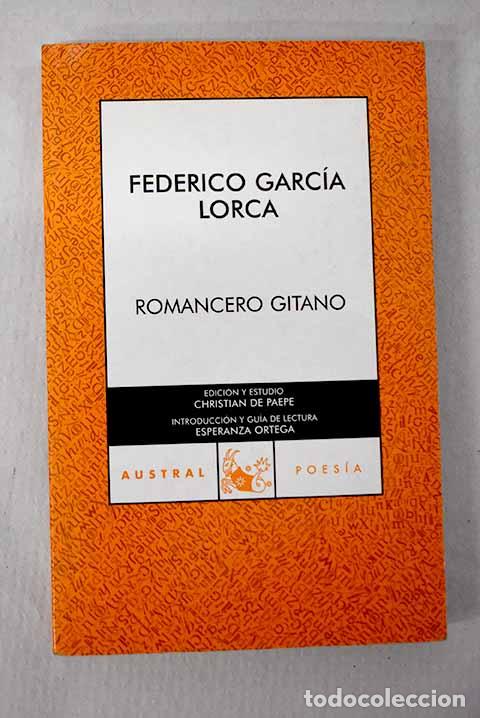 B&uuml;cher: Romancero gitano: Garc&iacute;a Lorca, Federico.- Garc&iacute;a Lorca, Federico