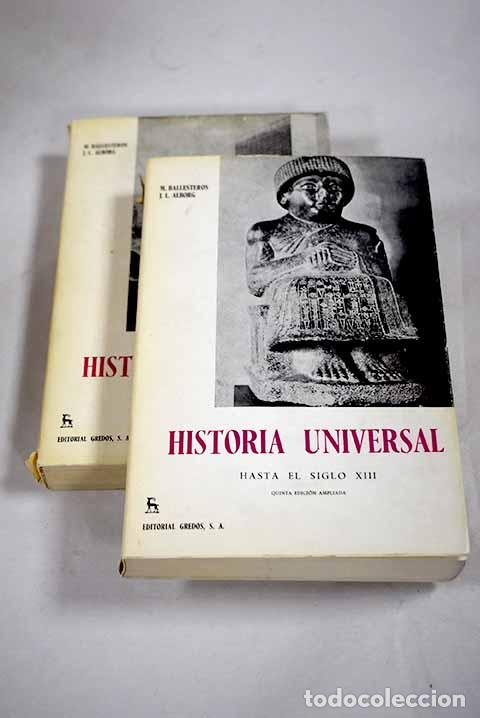 Libros: Historia universal: Ballesteros Gaibrois, Manuel.- Ballesteros Gaibrois, Manuel