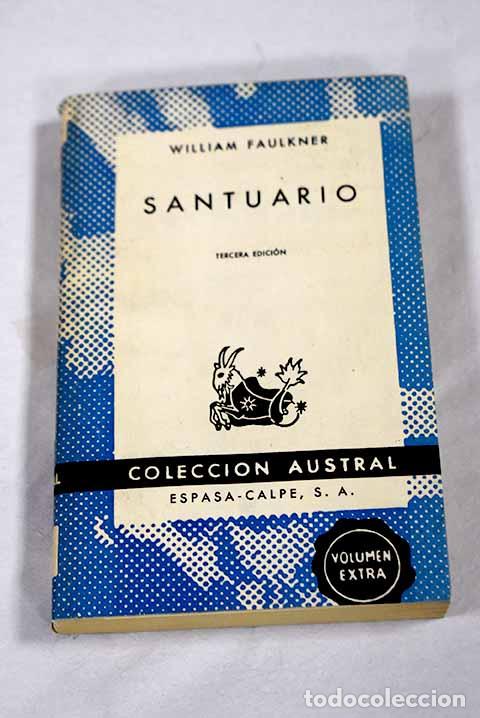 Libros: Santuario: Faulkner, William.- Faulkner, William