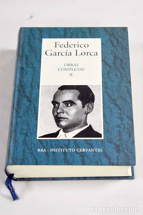 Libri di seconda mano: Obras completas, tomo II.- Garc&iacute;a Lorca, Federico