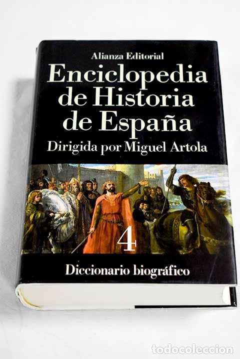 Libros: Enciclopedia de historia de Espa&ntilde;a, tomo IV