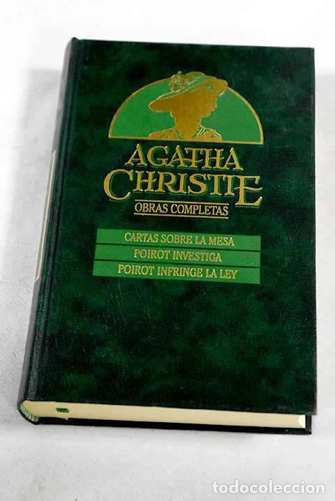 Libri di seconda mano: Cartas sobre la mesa ; Poirot investiga ; Poirot infringe la ley.- Christie, Agatha
