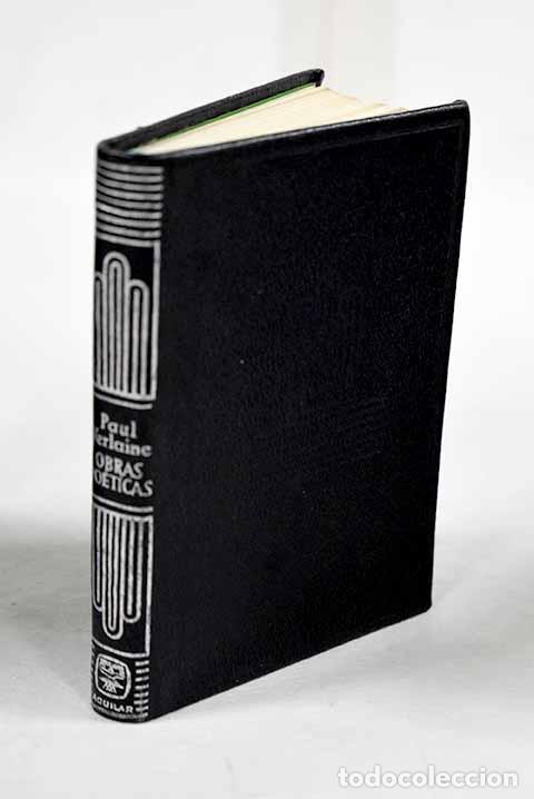 books: Obras po&eacute;ticas: antolog&iacute;a.- Verlaine, Paul