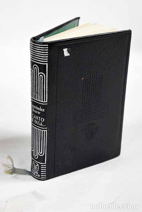 books: El canto que pasa: antolog&iacute;a po&eacute;tica (1883-1911).- Fern&aacute;ndez-Shaw, Carlos M.
