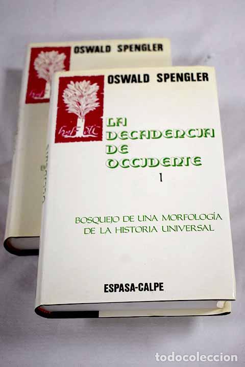 Libros: La decadencia de Occidente.- Spengler, Oswald - Foto 1