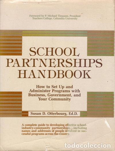 books: School Partnerships Handbook- 9780137938520