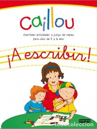 Libros: Caillou &iexcl;a escribir!- 9788444166254 - Foto 1