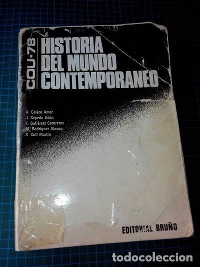 Libri di seconda mano: Historia del mundo contempor&aacute;neo- 9788421604137