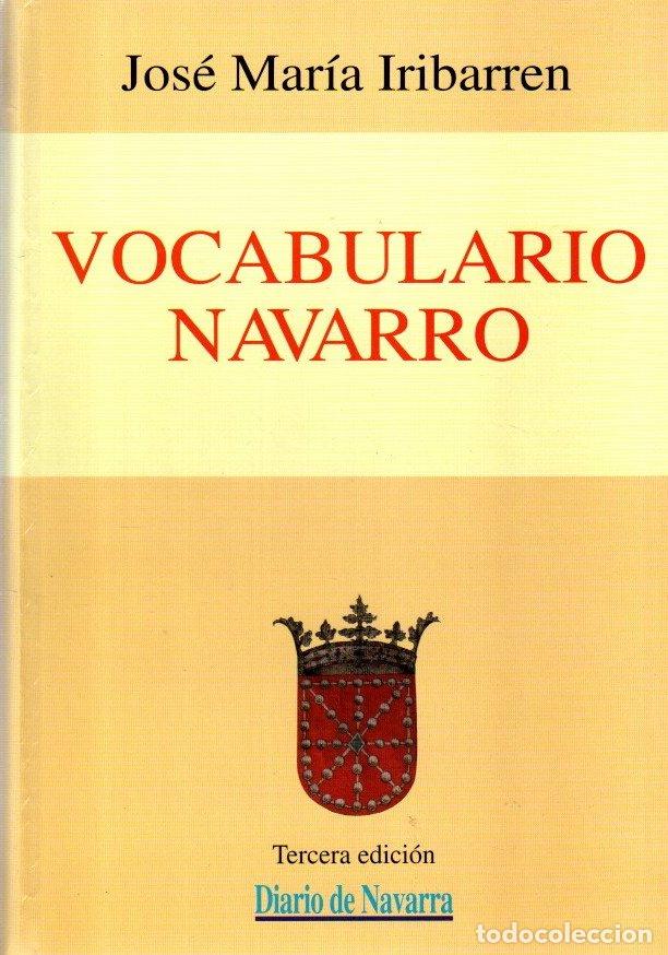 Libros: Vocabulario navarro - Iribarren, Jose Maria