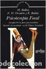 Libros: Psicoterapia focal- 9788474325959