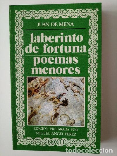 Libri di seconda mano: Laberinto de fortuna ; Poemas menores- 9788427603493