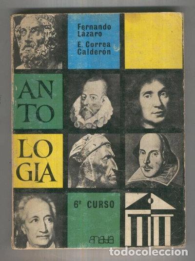 Libri di seconda mano: Antolog&iacute;a literaria 6&ordm; Curso bachiller- 9788420706337