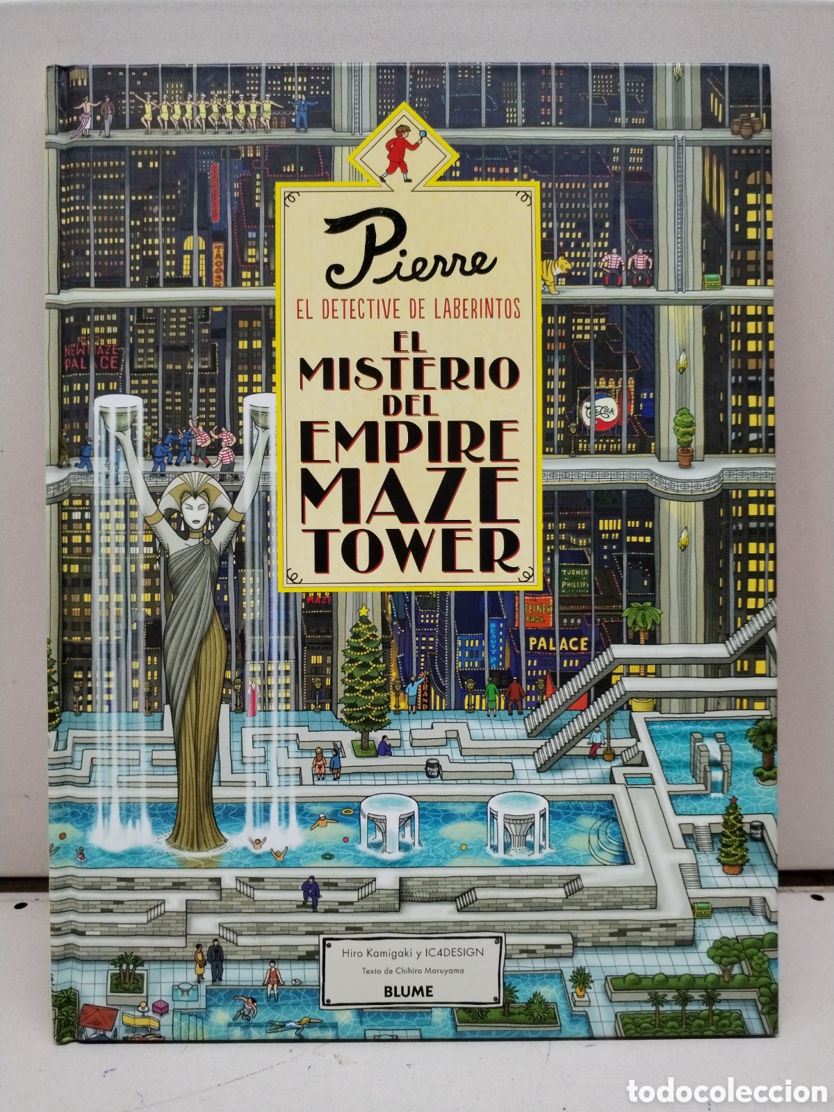 Libros: Pierre. El detective de laberintos. El misterio del Empire Maze Tower - Kamigaki, Hiro; IC4DESIGN