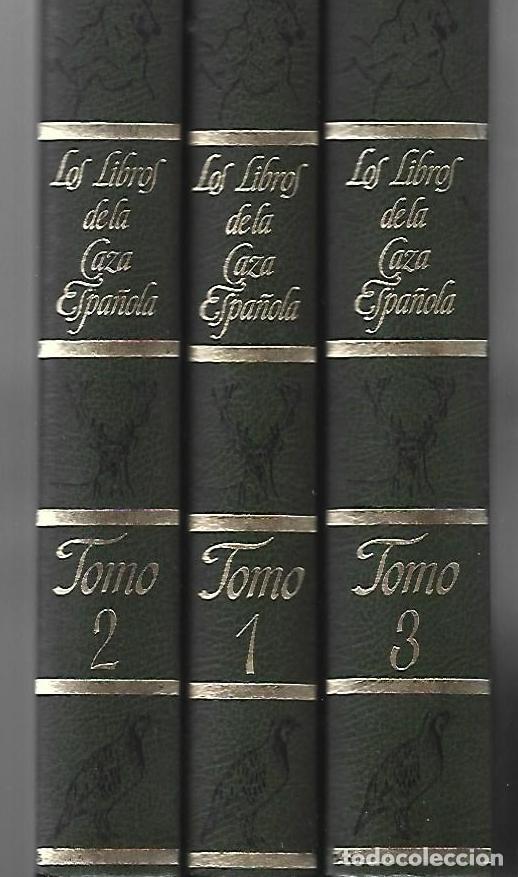 Libros: LIBROS DE LA CAZA ESPA&Ntilde;OLA - LOS (3 TOMOS) - ORELLANA, CARLOS