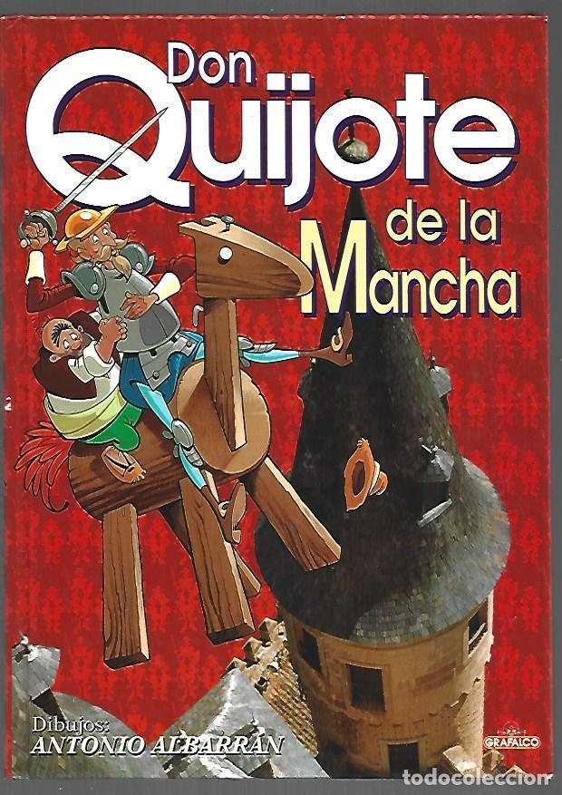 Libros: DON QUIJOTE DE LA MANCHA (ADAPTACION INFANTIL) - CERVANTES SAAVEDRA, MIGUEL DE (DIBUJOS DE ANTONIO A