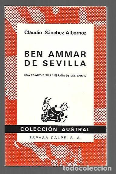 Libros: BEN AMMAR DE SEVILLA - SANCHEZ-ALBORNOZ, CLAUDIO