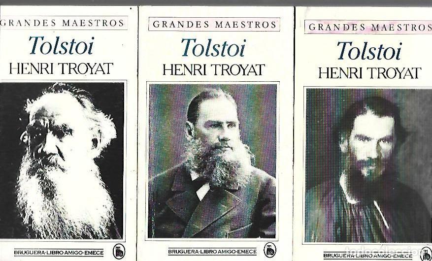 Libros: TOLSTOI (3 TOMOS) - TROYAT, HENRI