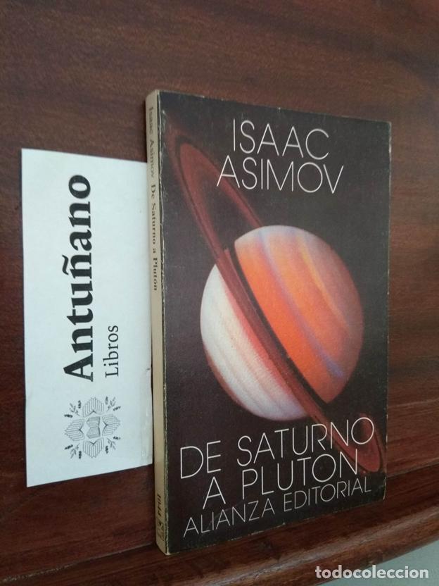 Libros: De Saturno a Plut&oacute;n