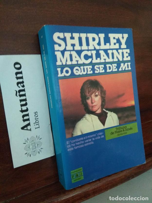 Livres: Lo que s&eacute; de mi