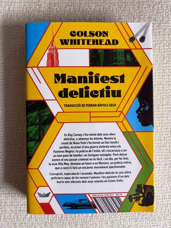 Libros: Manifest delictiu - Colson Whithead