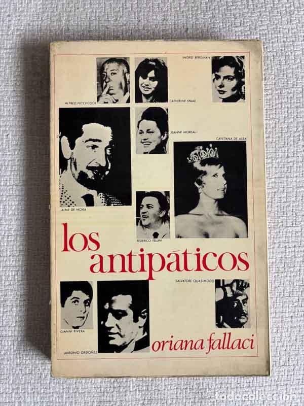 Libros: Los antip&aacute;ticos - Oriana Fallaci - Foto 1