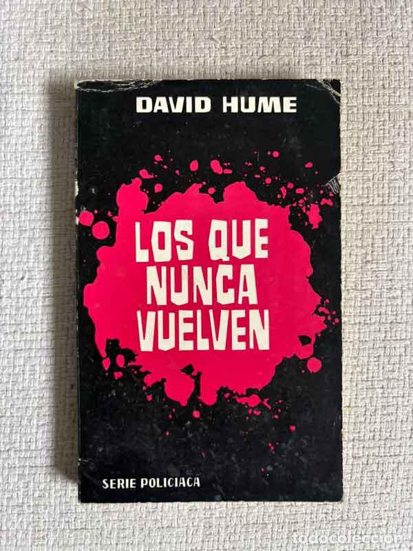 Libros: Los que nunca vuelven - David Hume - Foto 1
