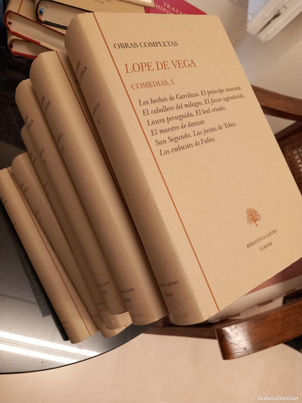 B&uuml;cher: OBRAS COMPLETAS DE LOPE DE VEGA. VOL. I - VIII - LOPE DE VEGA CARPIO, FELIX