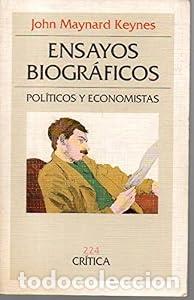 Libros: Ensayos biogr&aacute;ficos - John Maynard Keynes