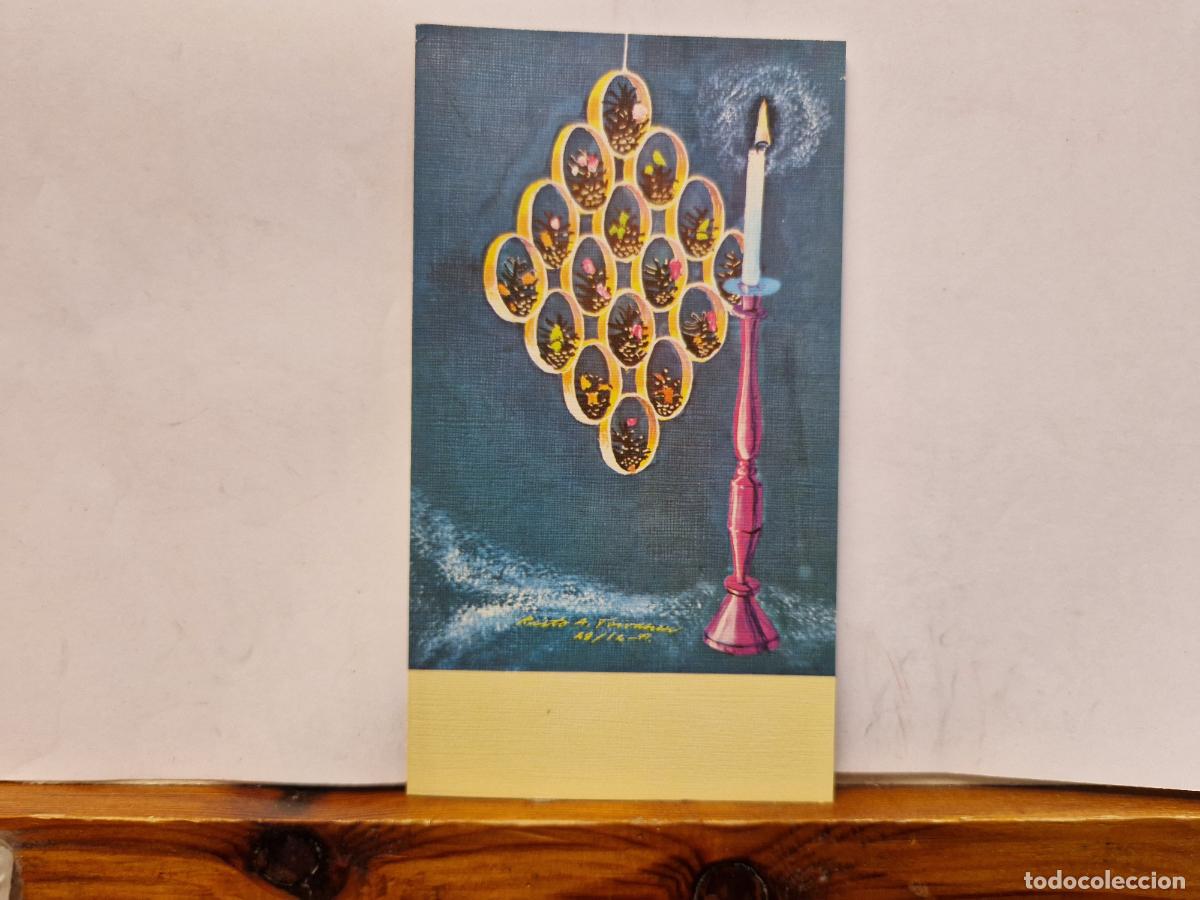 Libros: BONITA POSTAL CIRCULADA. DIPTICO. FELIZ NAVIDAD Y PROSPERO A&Ntilde;O NUEVO.
