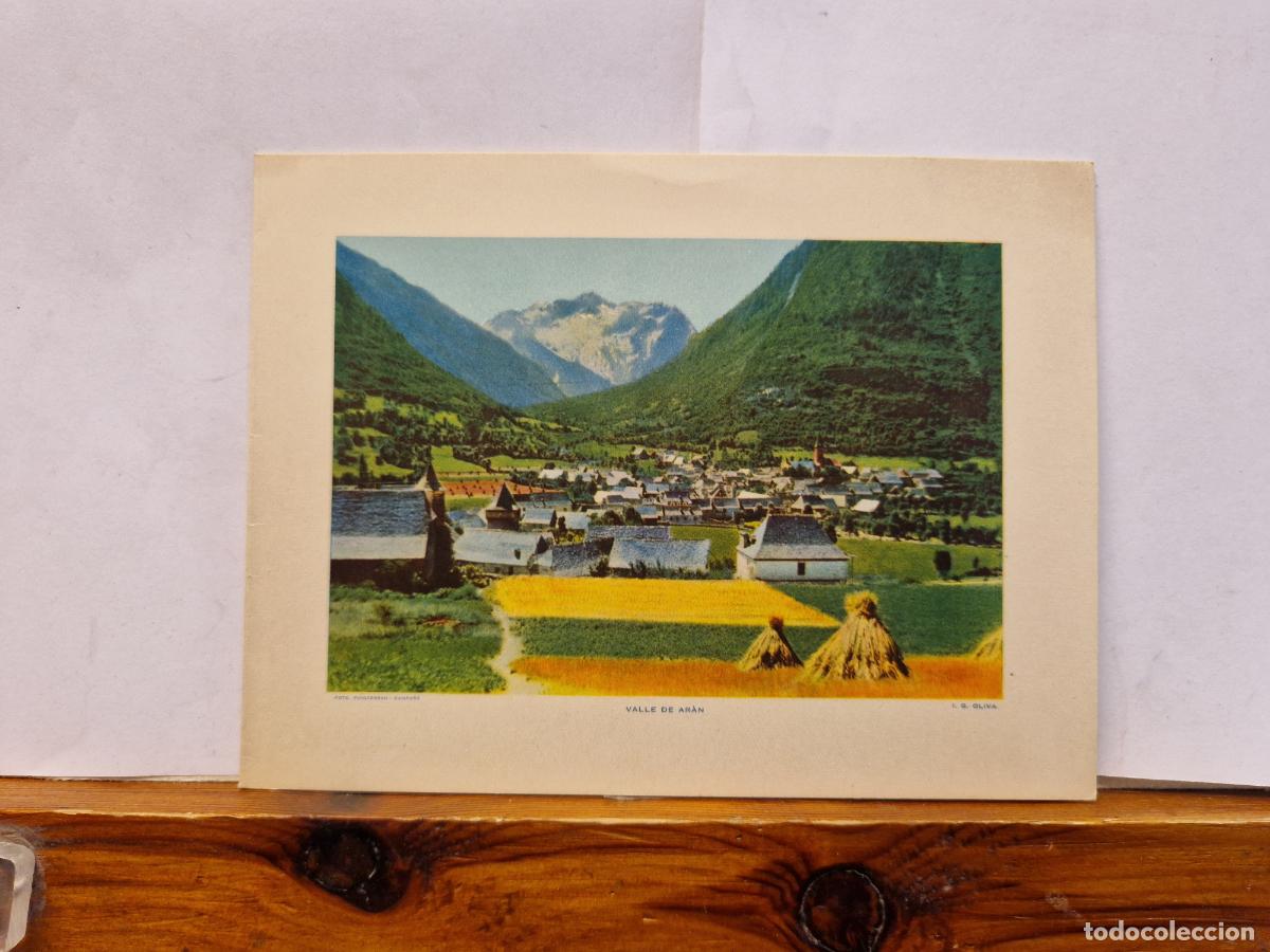Libros: BONITA POSTAL CIRCULADA. DIPTICO. FELIZ NAVIDAD Y PROSPERO A&Ntilde;O NUEVO. VALLE DE ARAN