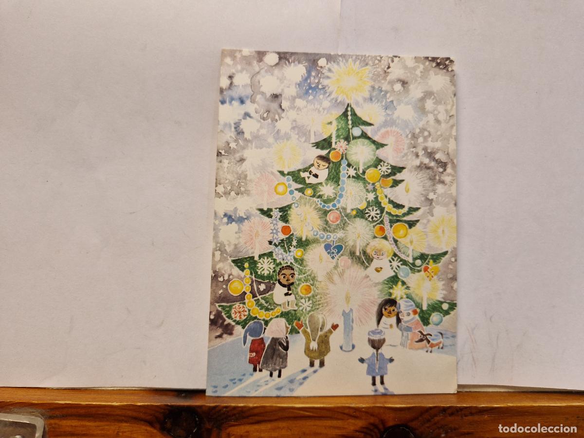 Libros: BONITA POSTAL CIRCULADA. DIPTICO. FELIZ NAVIDAD Y PROSPERO A&Ntilde;O NUEVO.