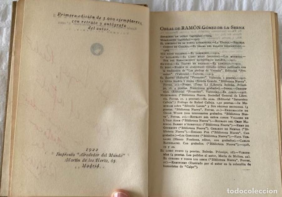 Libros: VARIACIONES con curiosas ilustraciones del autor - RAMON GOMEZ DE LA SERNA - Foto 4